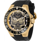 Invicta Aviator Exclusive Dia De Los Muertos Мужские Часы Золотистые - 36856