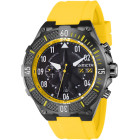 Invicta Aviator Жёлтый Ремешок Чёрный Корпус Мужские Часы 50мм - 39899