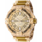 Invicta Bolt Крупные Механические Мужские Часы 54 мм Золотые - 37522