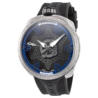 Bomberg Bolt-68 Швейцарские Мужские Механические Часы с Синим Узором 45мм