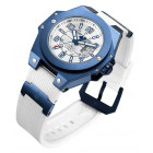 Chase Durer Conquest Белый Ремешок Механические Часы 48 мм - CDW-0020