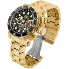 Invicta Coalition Forces Кварцевые Мужские Часы 52 мм Золотистые - 32720