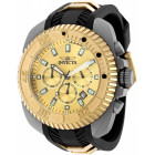 Invicta Coalition Forces Gear Head Золотой Циферблат Мужские Часы - 49793