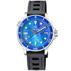 Deep Blue Master 1000 II Циферблат Синий Перламутр Механические Часы 44мм