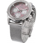 Invicta Elite Diamond Женские Часы с Бриллиантами Серебристые 38мм - 48758