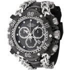 Invicta Masterpiece Gladiator Чёрные Мужские Кварцевые Часы 58 мм - 44625
