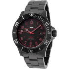 Glycine Combat Sub Полностью Чёрные Механические Мужские Часы -  GL0080