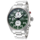Glycine Airpilot Chrono 44 Зелёный Циферблат Мужские Часы 44 мм - GL0444