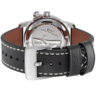 Glycine Airman Worldtimer Чёрный Кожаный Ремешок Мужские Часы - GL1023
