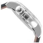 Glycine Airman Worldtimer Чёрный Кожаный Ремешок Мужские Часы - GL1023