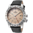 Glycine Airman Worldtimer GMT Мужские Часы Бежевые 40 мм - GL1050