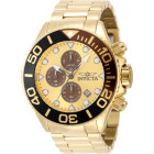 Invicta Grand Diver Золотой Циферблат Мужские Часы Золотистые - 48590