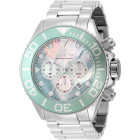 Invicta Grand Diver Ocean Voyage Бирюзовые Мужские Часы 52мм - 48594