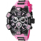 Invicta Jason Taylor Розовый Ремешок Мужские Чёрные Часы 52 мм - 40449