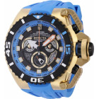 Invicta Sea Hunter Jason Taylor Голубой Ремешок Мужские Часы 57 мм - 44701