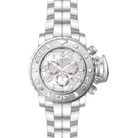 Invicta Sea Hunter Jason Taylor Белый Перламутр Мужские Часы 58мм - 51316