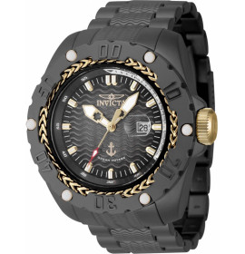 Invicta Ocean Voyage Массивные Мужские Часы 51.5 мм Чёрные - 47743