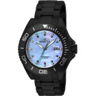Invicta Pro Diver Платиновый Перламутр Мужские Часы Чёрные 48 мм - 23069