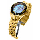 Invicta Pro Diver Платиновый Перламутр Мужские Часы Золотые 48 мм - 23071