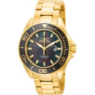 Invicta Pro Diver Чёрный Перламутр Мужские Часы Золотые 48 мм - 23072