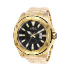 Invicta Pro Diver Большие Часы Полностью Золотого Цвета Мужские 52мм - 27012