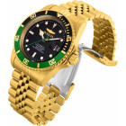 Invicta Pro Diver Механические Часы Мужские Золотистые 42 мм - 29184
