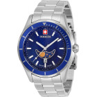 Invicta Pro Diver Swiss Made Фаза Луны Синий Циферблат Часы 44мм - 33463