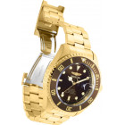 Invicta Pro Diver Коричневый Циферблат Механические Часы Золотые - 35725