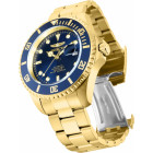 Invicta Pro Diver Синий Циферблат Механические Часы Золотые 47мм - 35726