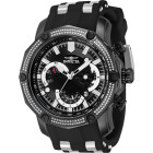 Invicta Pro Diver Scuba Diamond Edition Чёрные Мужские Часы 50мм - 38004