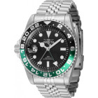 Invicta Pro Diver GMT Lefty Зелёно-Чёрный Безель Мужские Часы 42 мм - 43967