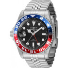 Invicta Pro Diver GMT Lefty Безель "Пепси" Мужские Часы Кварц 42 мм - 43968