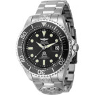Invicta Grand Diver Dual Time Чёрные Мужские Механические Часы - 45812