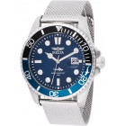 Invicta Pro Diver Меш Браслет Чёрно-Синий Безель Мужские Часы 43 мм - 47173