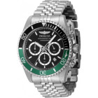 Invicta Pro Diver Titan Чёрно-Зелёный Безель Мужские Часы 43 мм - 48380