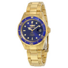 Invicta Pro Diver Золотого Цвета с Синим Циферблатом Мужские Часы - 8937