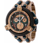 Invicta King Python Мужские Кварцевые Часы Хаки с Зелёным 50 мм - 44306