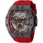 Invicta JM Correa Красный Ремешок Мужские Титановые Часы 47мм - 44411
