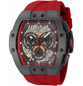 Invicta JM Correa Красный Ремешок Мужские Титановые Часы 47мм - 44411