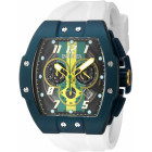 Invicta Racing Зелёный Корпус Белый Ремешок Мужские Часы 47 мм - 47575
