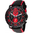 Invicta Racing Чёрные с Красными Акцентами Часы Мужские 44 мм - 49366