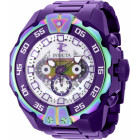 Invicta Reserve Space Ghost Механический Хронограф Фиолетовые Часы - 40198