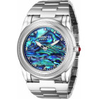 Invicta Reserve Slim Полностью Серебристые Часы с Бриллиантами 42мм - 41061