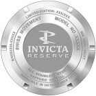 Invicta Reserve Розовый Безель Мужские Часы 44 мм - 49245