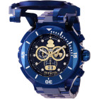 Invicta Russian Diver Мужские Синие Часы с Откидной Решёткой 55 мм - 37176