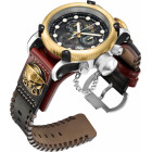 Invicta Russian Diver Pirate of the Seas Кожаный Ремешок Часы Мужские - 40459