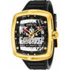 Invicta S1 Rally Diablo Чёрный Ремешок Золотистые Механические Часы - 35287