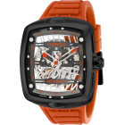 Invicta S1 Rally Diablo Оранжевый Ремешок Механические Часы 44 мм - 35289