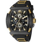 Invicta S1 Rally Diablo Чёрные Мужские Часы на Чёрном Ремешке 53мм - 39702