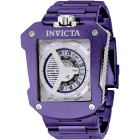 Invicta S1 Rally Механические Мужские Часы 48 мм Фиолетово-Стальные - 41658